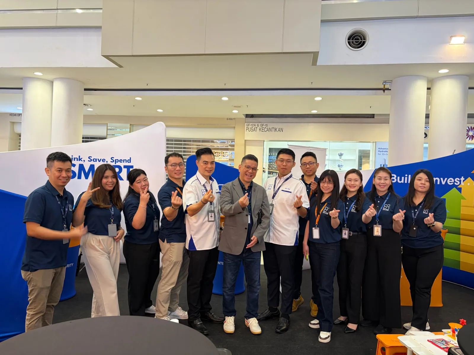 The KKSB team at a members roadshow